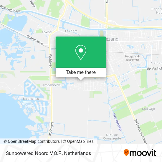 Sunpowered Noord V.O.F. map