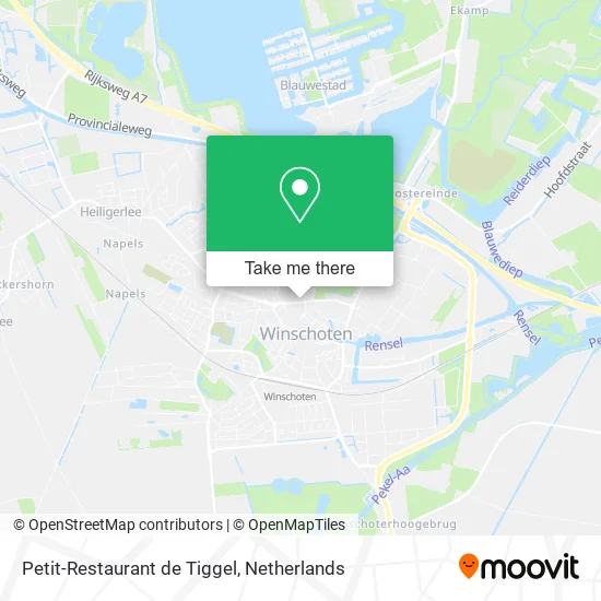 Petit-Restaurant de Tiggel map