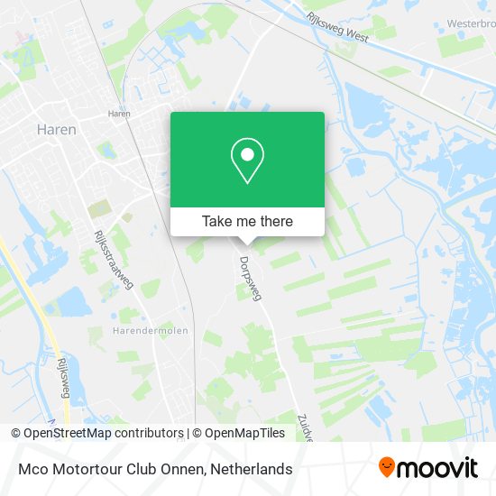 Mco Motortour Club Onnen map