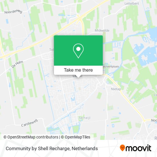 Community by Shell Recharge map