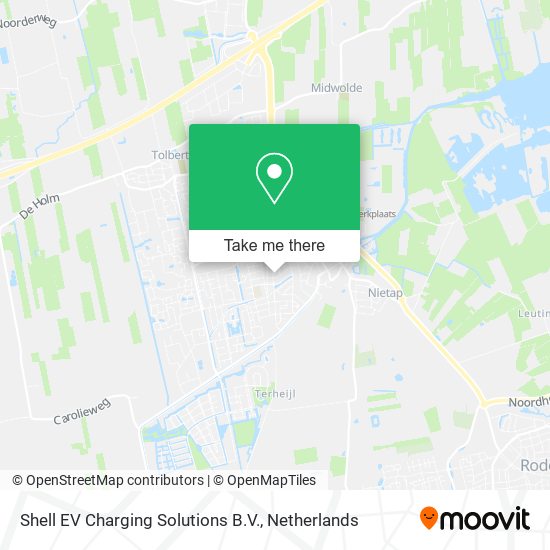 Shell EV Charging Solutions B.V. map