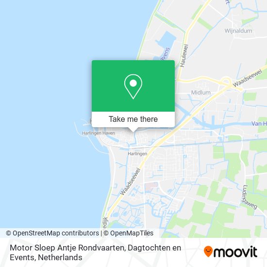 Motor Sloep Antje Rondvaarten, Dagtochten en Events map