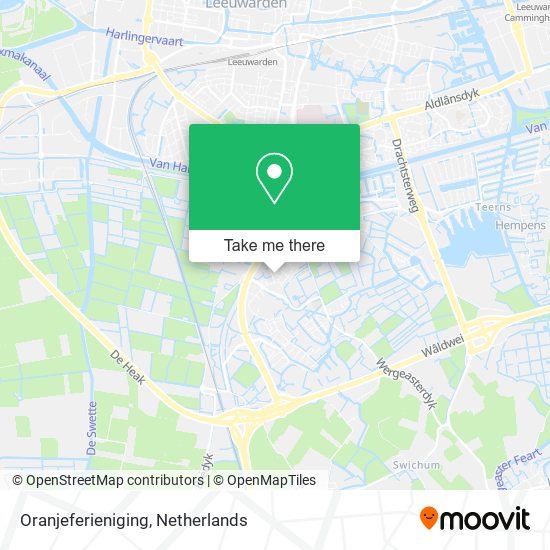 Oranjeferieniging map