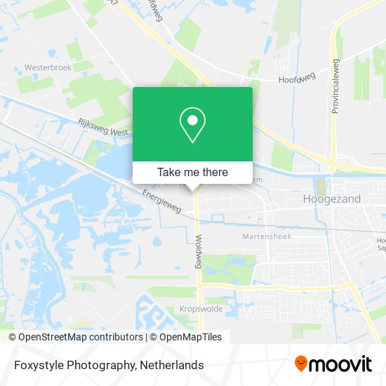 Foxystyle Photography map