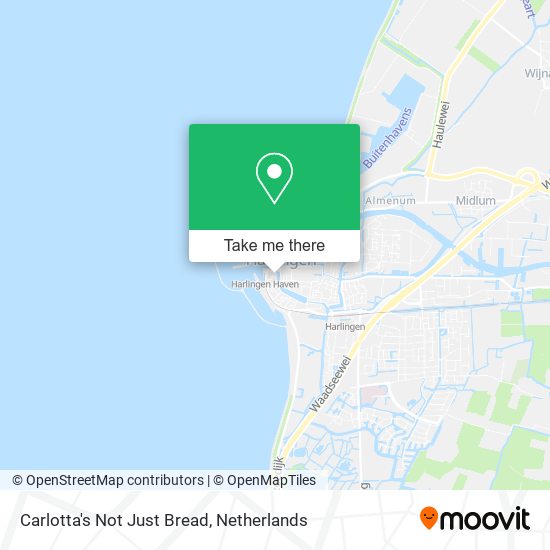Carlotta's Not Just Bread map