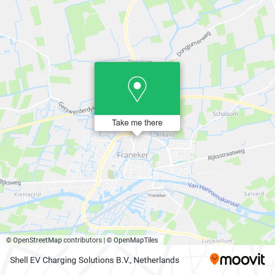 Shell EV Charging Solutions B.V. map