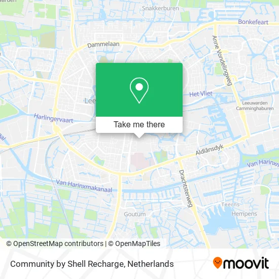 Community by Shell Recharge map