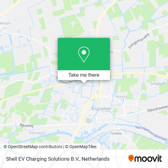 Shell EV Charging Solutions B.V. map