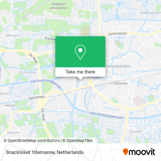 Snackloket Ydemanne map