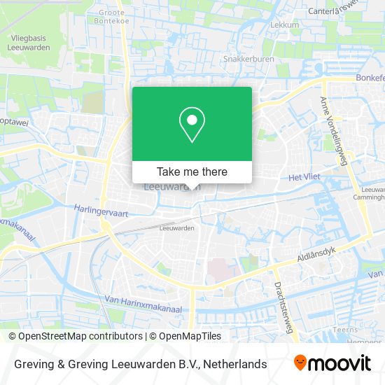 Greving & Greving Leeuwarden B.V. map