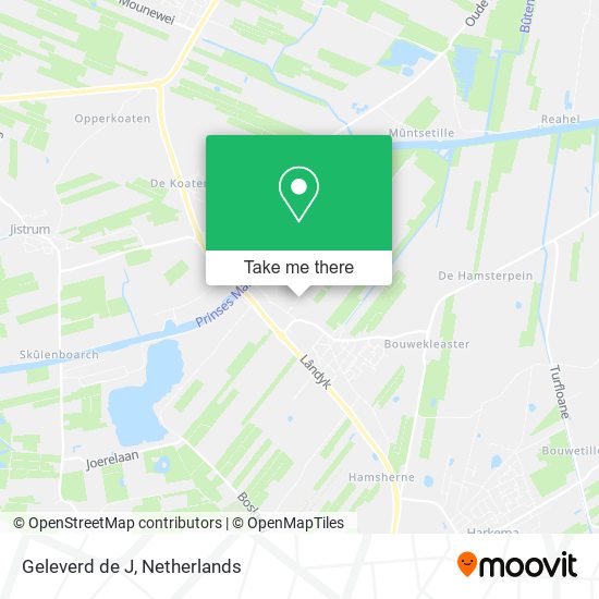 Geleverd de J map