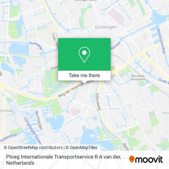 Ploeg Internationale Transportservice R A van der map