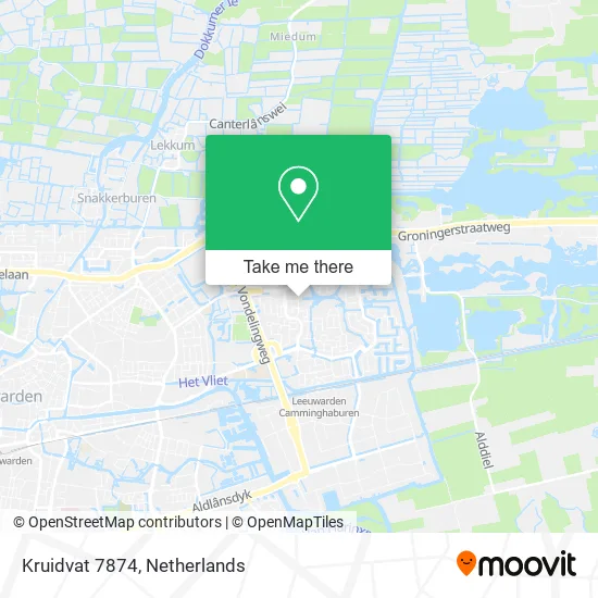 Kruidvat 7874 map