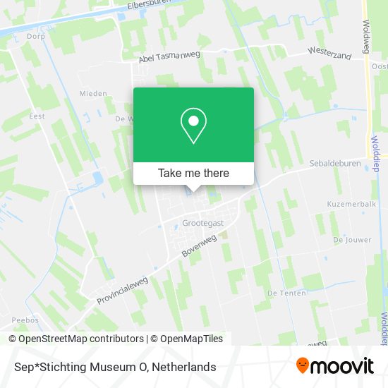 Sep*Stichting Museum O map