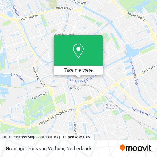 Groninger Huis van Verhuur map