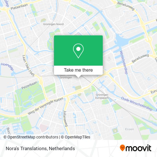Nora's Translations map