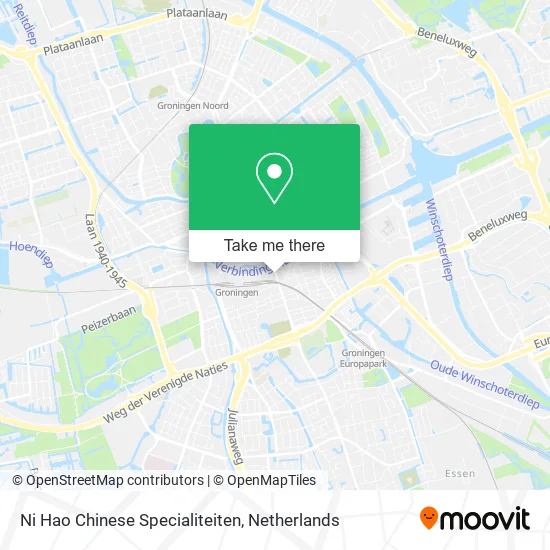 Ni Hao Chinese Specialiteiten map