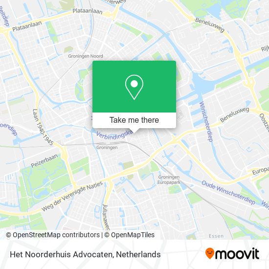 Het Noorderhuis Advocaten map