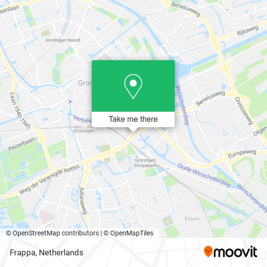 Frappa map