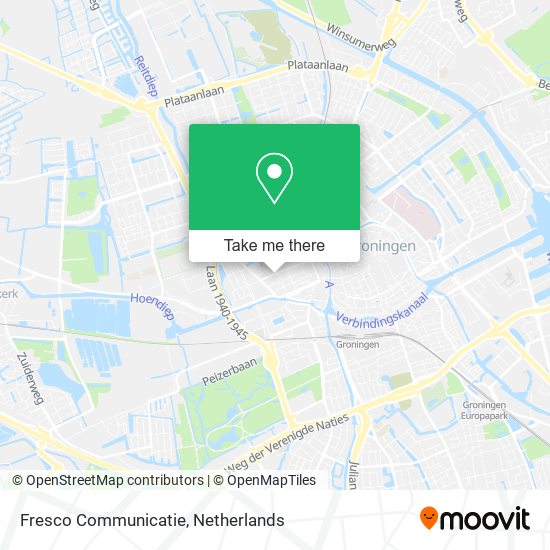 Fresco Communicatie map