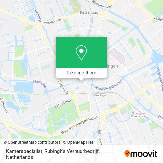 Kamerspecialist, Rubingh's Verhuurbedrijf map