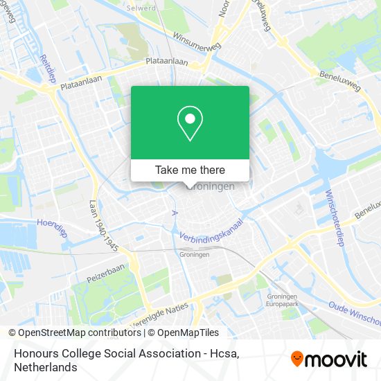 Honours College Social Association - Hcsa map