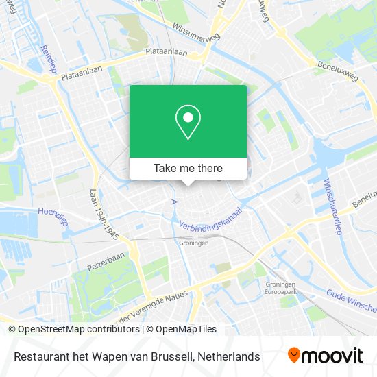 Restaurant het Wapen van Brussell map