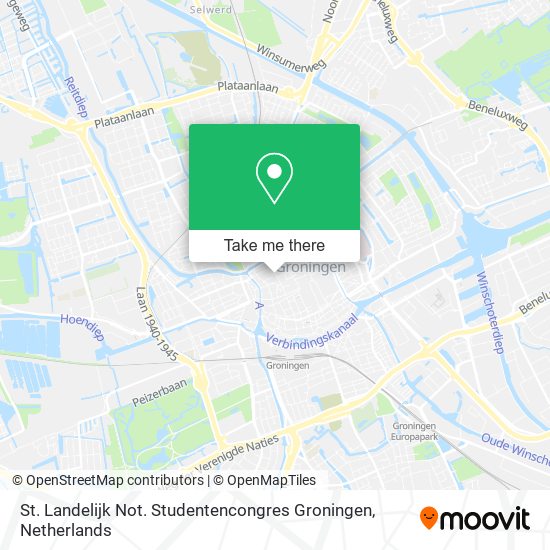 St. Landelijk Not. Studentencongres Groningen map