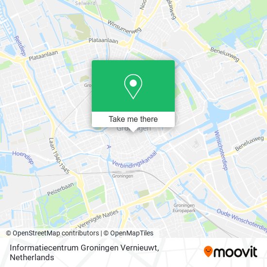 Informatiecentrum Groningen Vernieuwt Karte