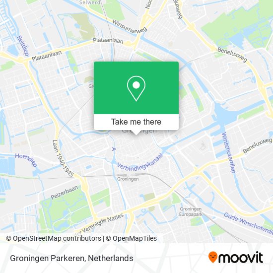 Groningen Parkeren Karte