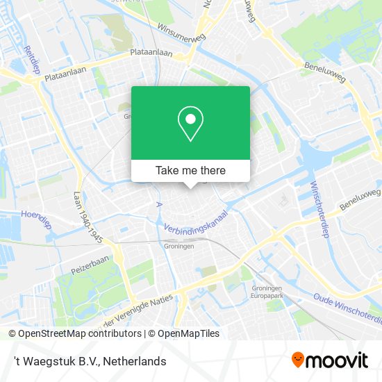 't Waegstuk B.V. map