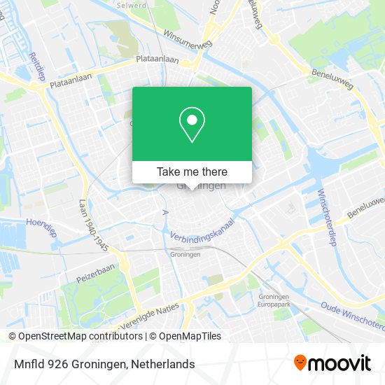 Mnfld 926 Groningen map