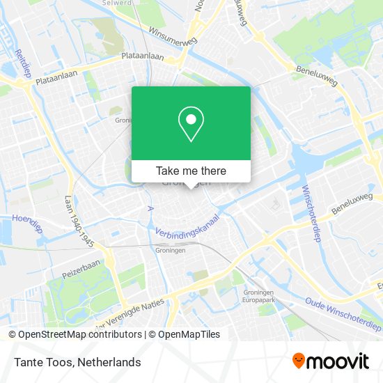 Tante Toos map