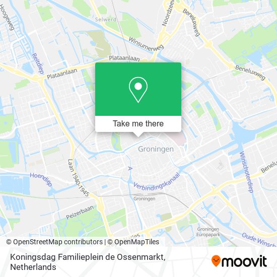 Koningsdag Familieplein de Ossenmarkt map