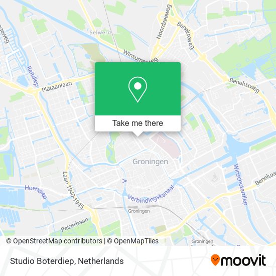 Studio Boterdiep map