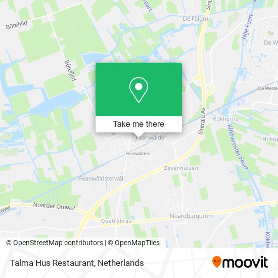 Talma Hus Restaurant map