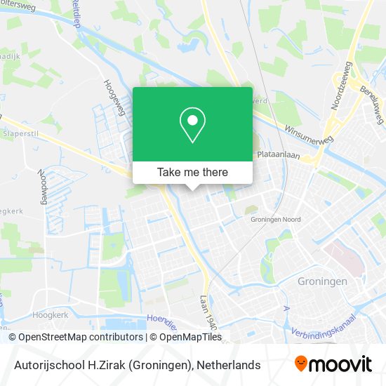 Autorijschool H.Zirak (Groningen) map