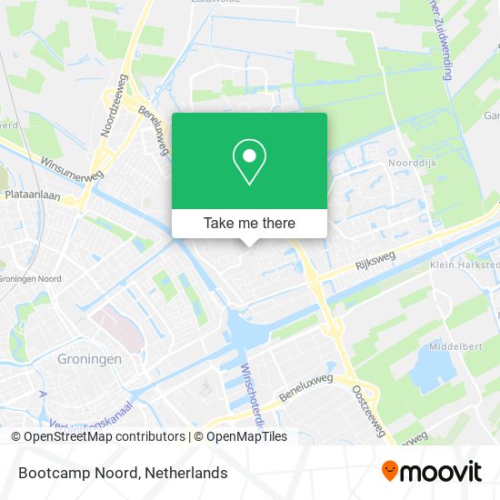 Bootcamp Noord map