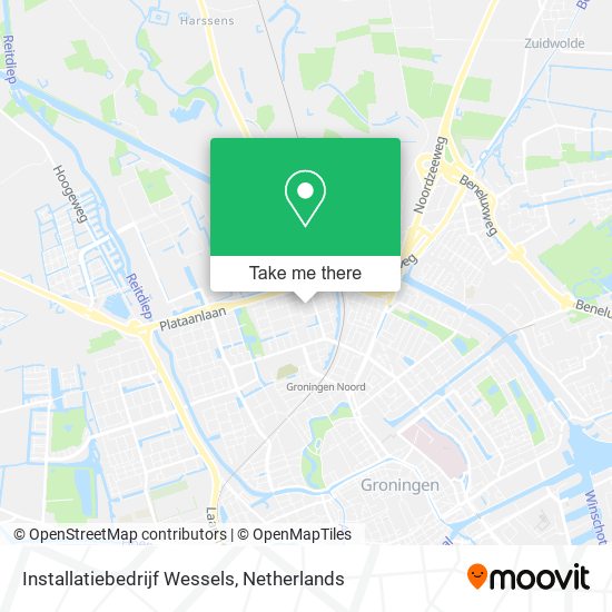 Installatiebedrijf Wessels map