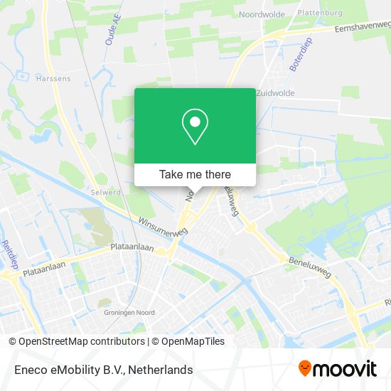 Eneco eMobility B.V. map