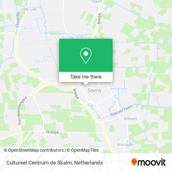 Cultureel Centrum de Skalm map