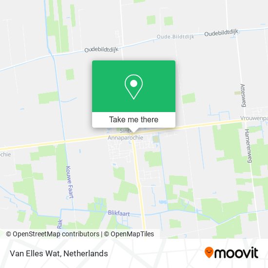 Van Elles Wat map