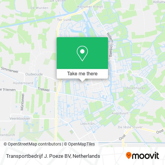 Transportbedrijf J. Poeze BV map