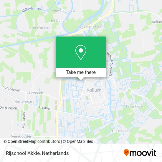 Rijschool Akkie map