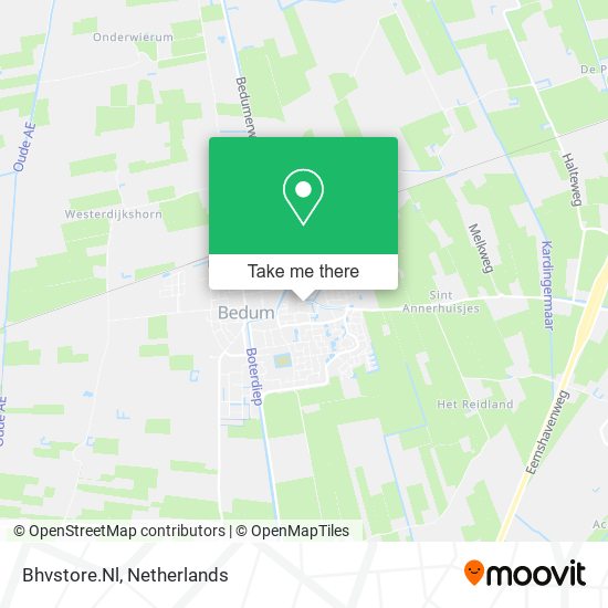 Bhvstore.Nl map