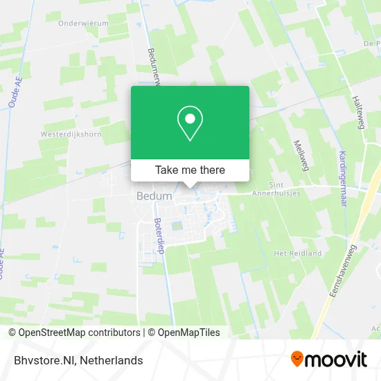 Bhvstore.Nl map
