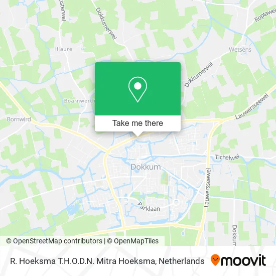 R. Hoeksma T.H.O.D.N. Mitra Hoeksma map