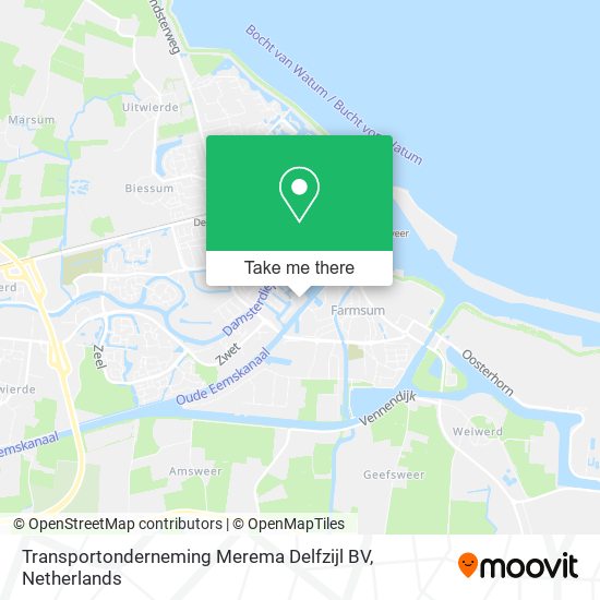 Transportonderneming Merema Delfzijl BV map