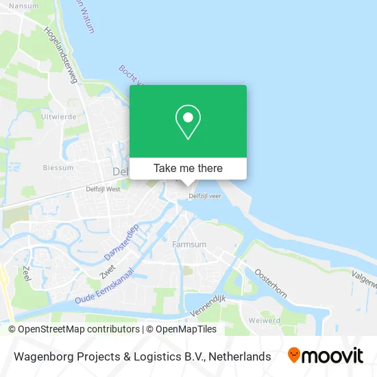 Wagenborg Projects & Logistics B.V. map
