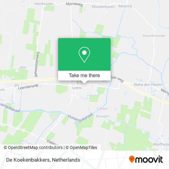 De Koekenbakkers map